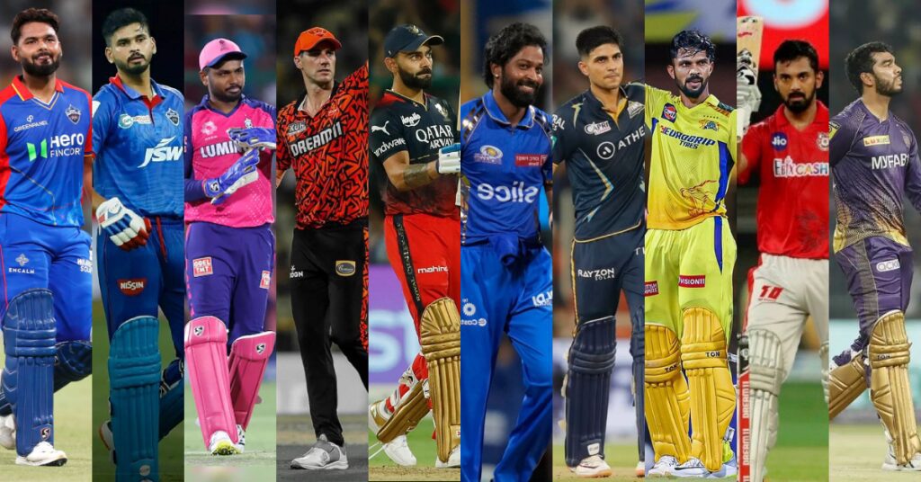 IPL Captains 2025