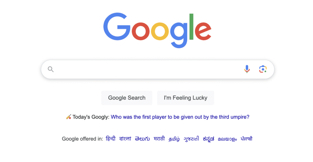 Googlies on Google