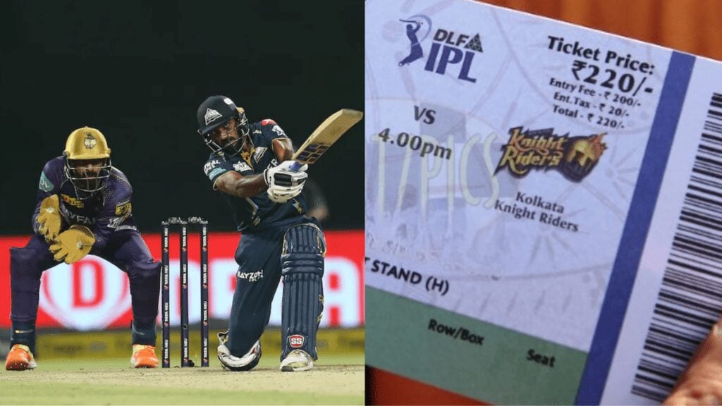 KKR vs GT 2025 Match Tickets