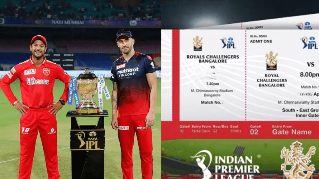PBKS vs RCB 2025 Match Tickets