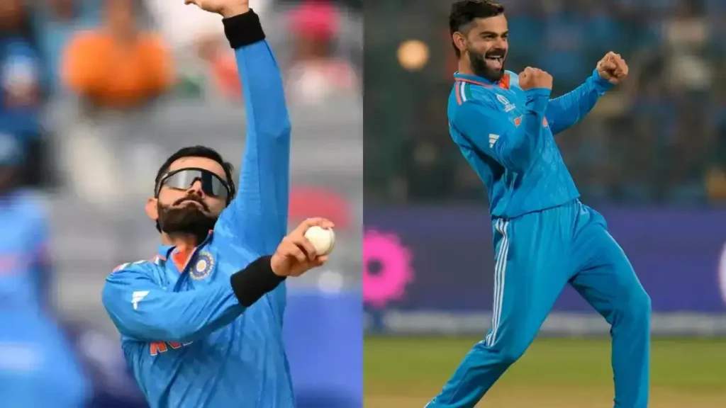 Virat Kohli Bowling