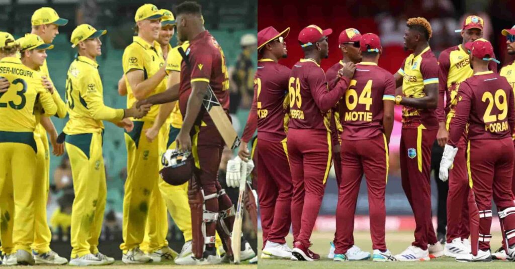 WI VS AUS 1st T20I 2025