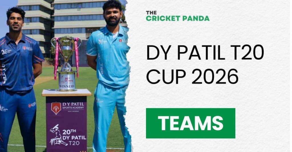 DY Patil T20 Cup 2026 Teams