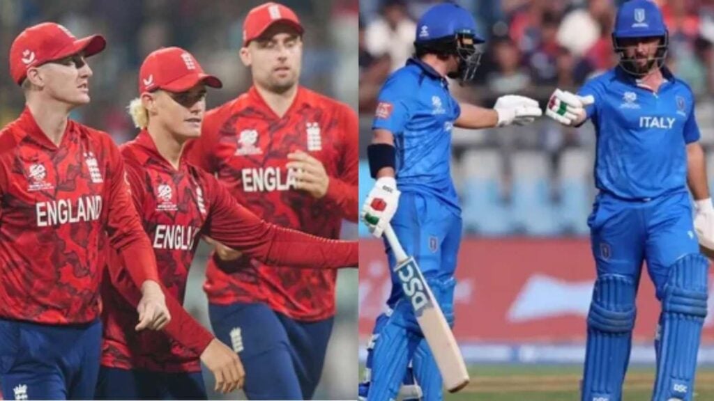 ENG vs ITA Match 29 T20 WC Highlights