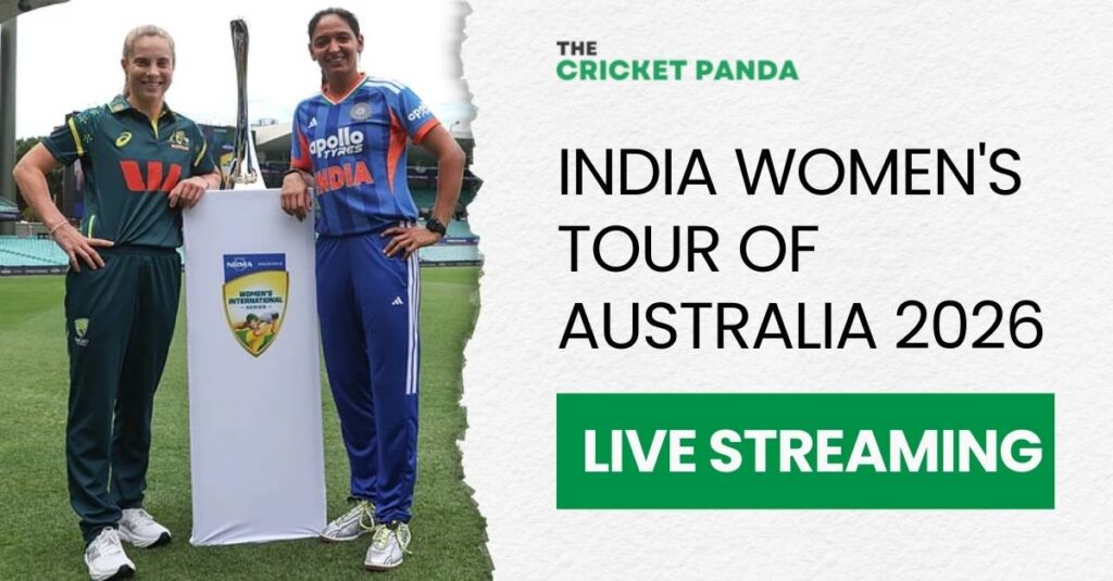 India Women's Tour of Australia 2026 Live Streaming