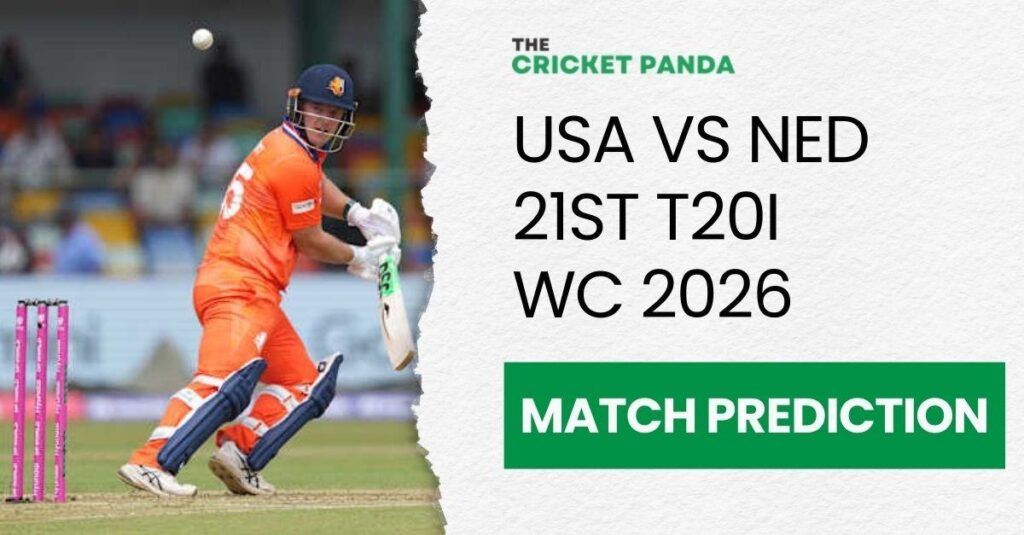 USA vs NED 21st T20I WC 2026 Match Odds