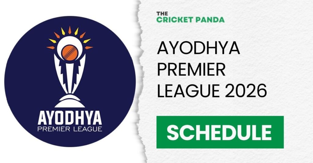 Ayodhya-Premier-League-2026-Schedule